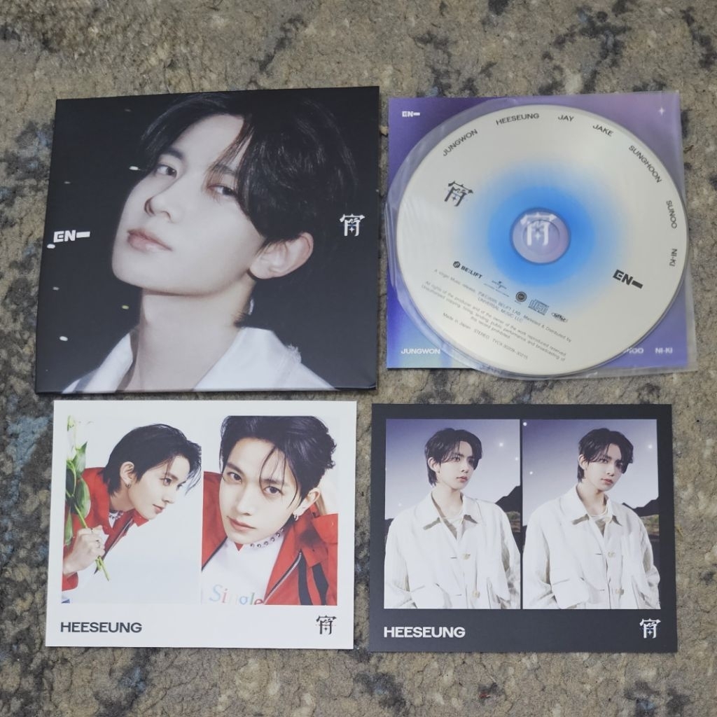 Official Album Only Heeseung Enhypen YOI Solo Jacket Soljack