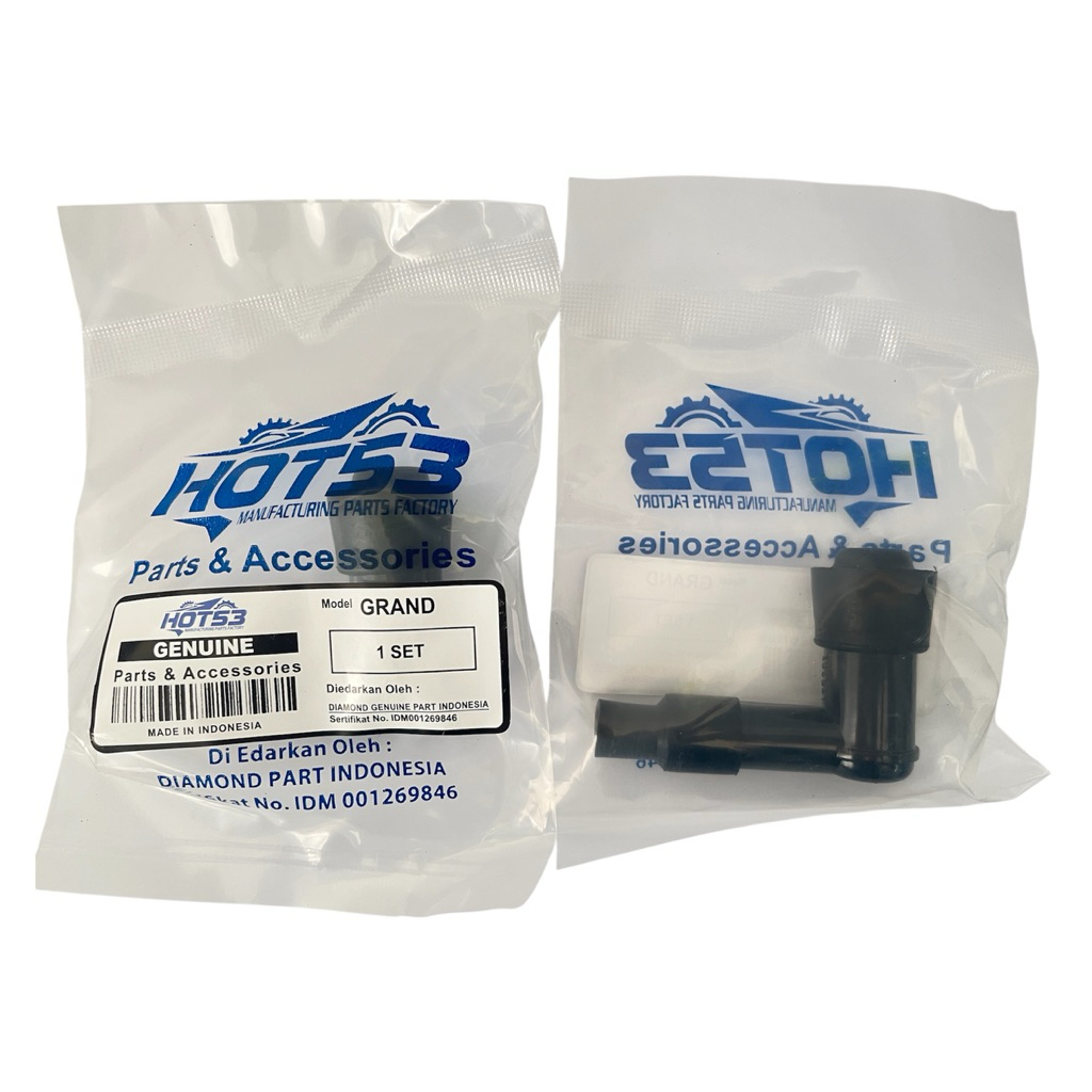 TUTUP BUSI GRAND TUTUP BUSI MOTOR HONDA SUPRA REVO KARISMA (HOT 53)