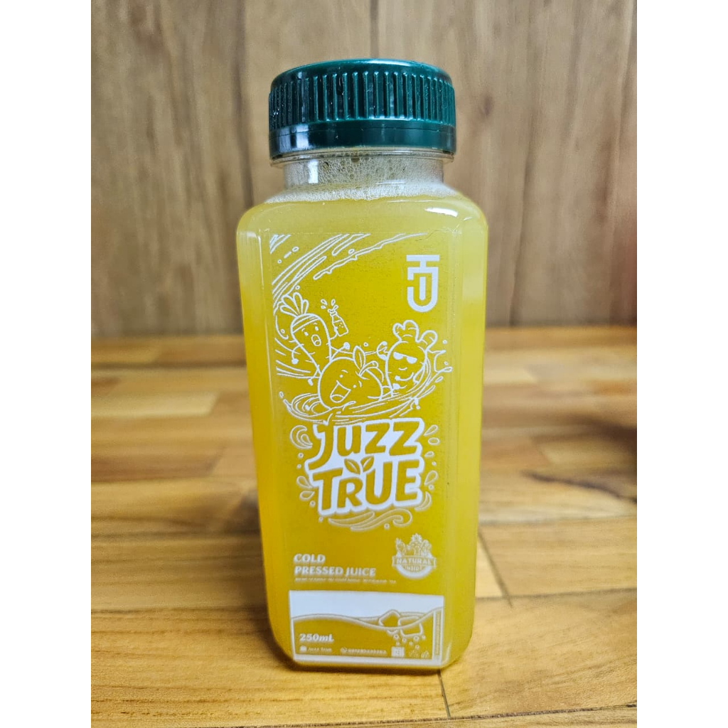 

Juzz True / Cold Pressed Juice / Jus Sehat / Jus Buah dan Sayur Segar 250ml / Jus 1 Rasa