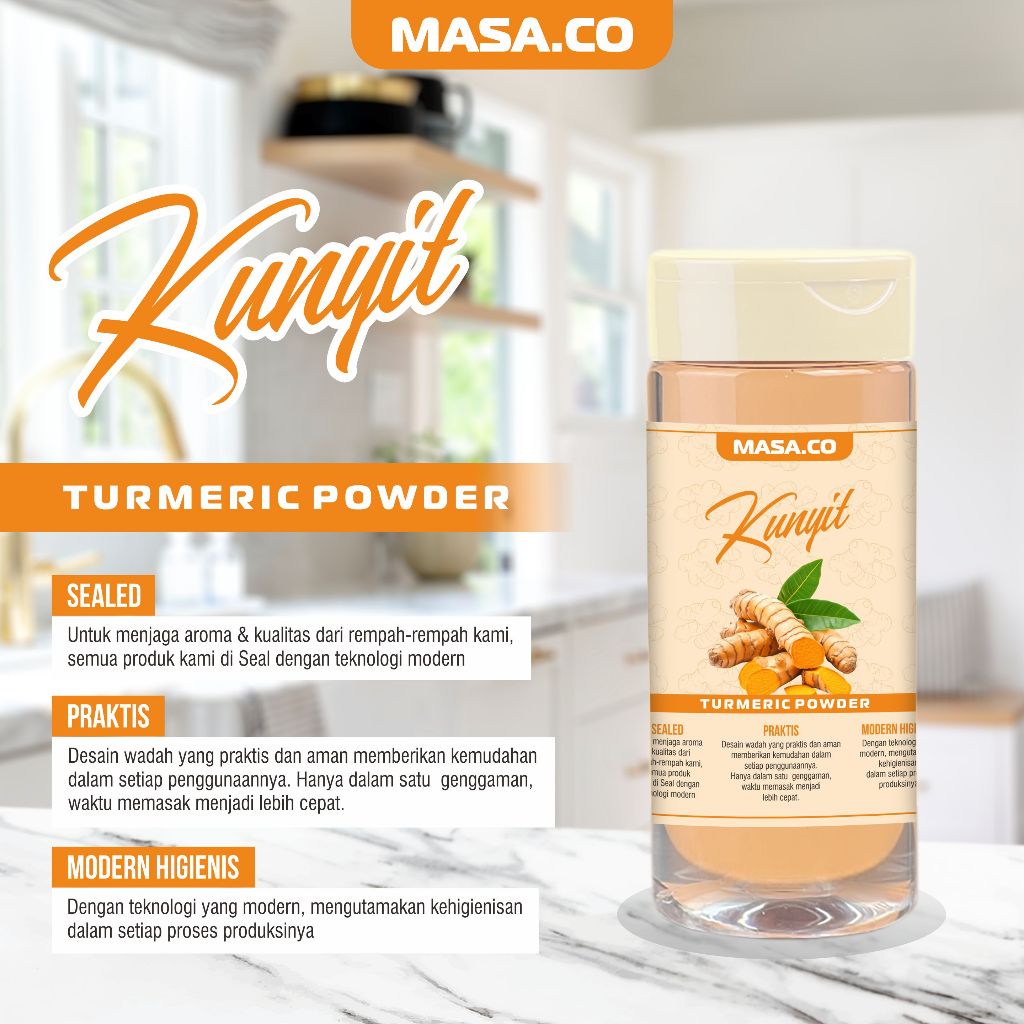 

ALL VARIANT - MASA&CO REMPAH Bumbu Dapur Kualitas Premium - KUNYIT.CO