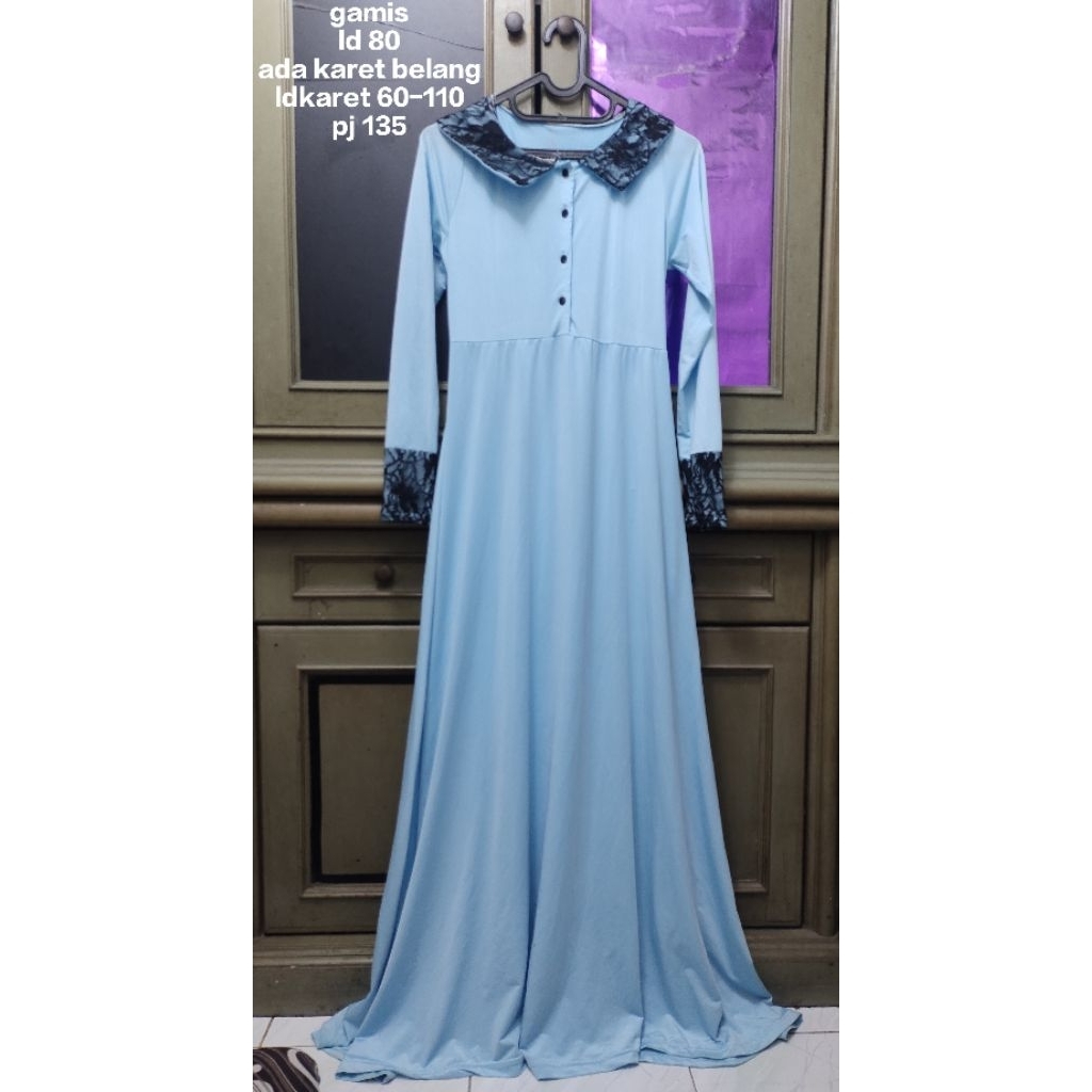 gamis preloved wanita serba 35rb