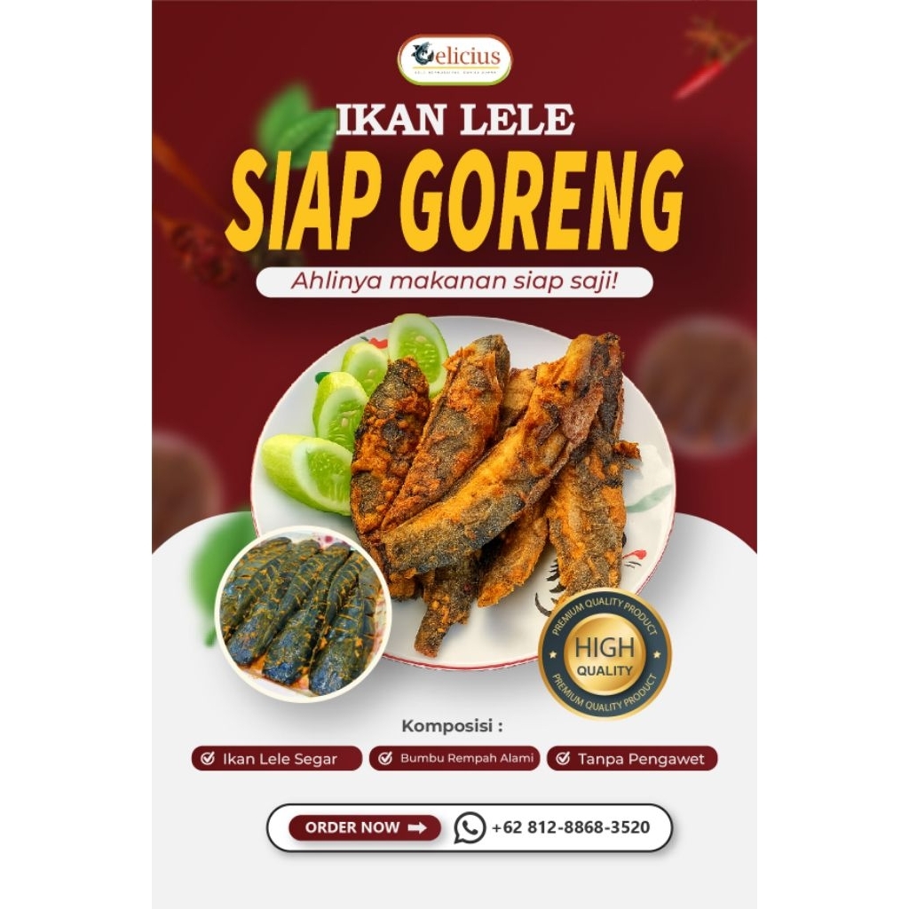 

TERMURAH!! LELE MARINASI,LELE MARINASI BUMBU KUNING