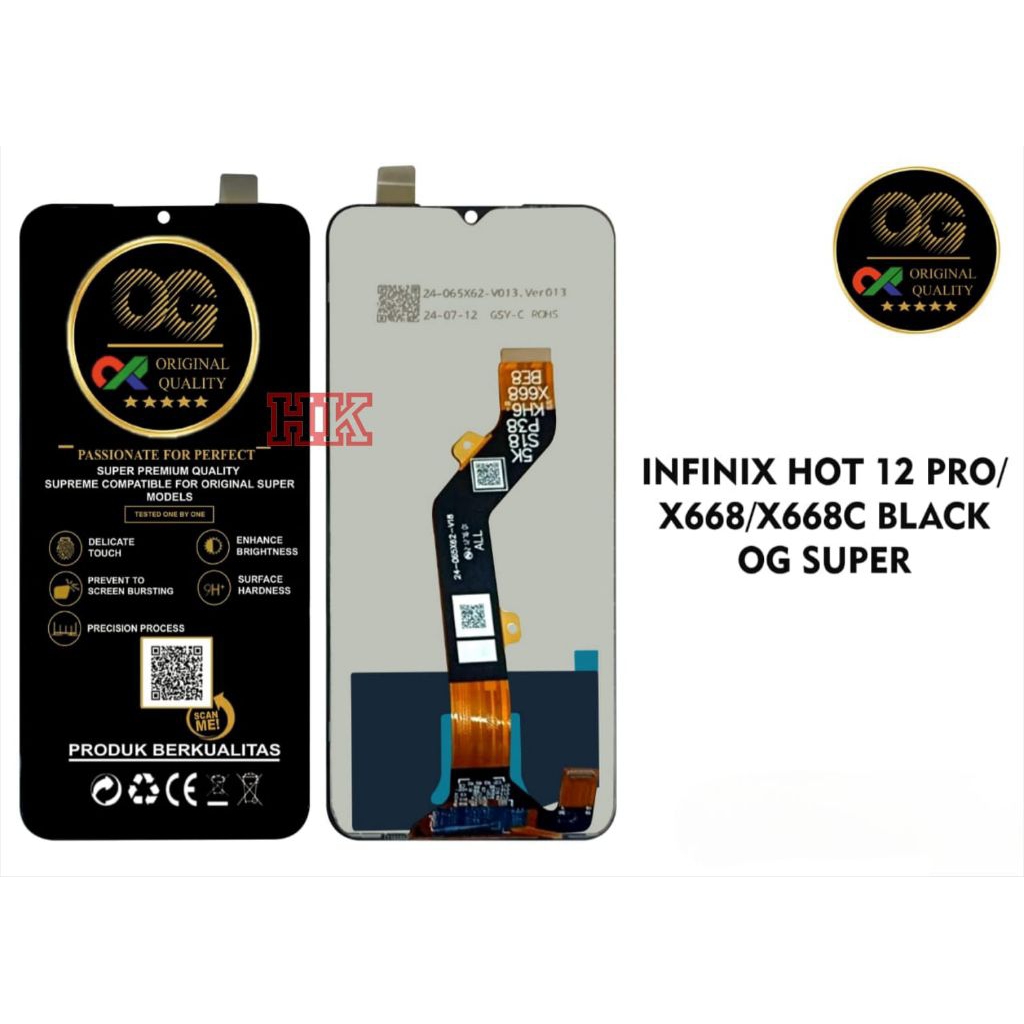 LCD INFINIX HOT 12 PRO LCD TOUCHSCREEN ORIGINAL