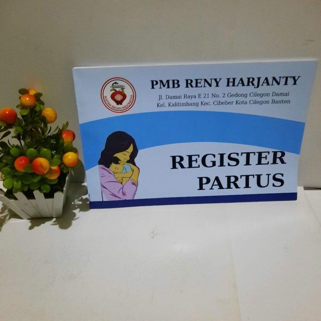 

Register Partus isi 50 Lembar (100 Halaman)
