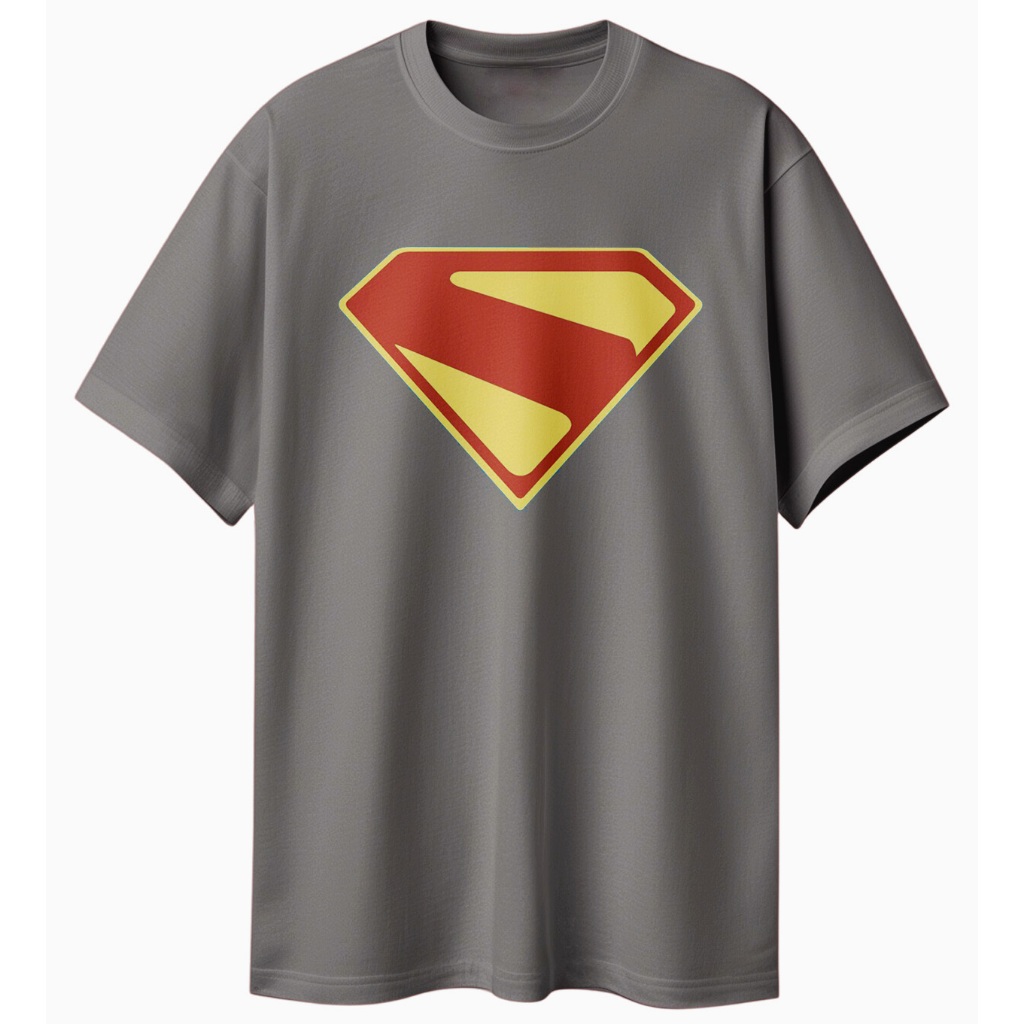 Kaos Movie Baju Superman Basic Logo Tshirt