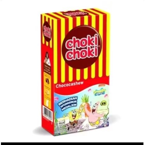 

Choki choki Chococashew 180gr isi 20 pcs