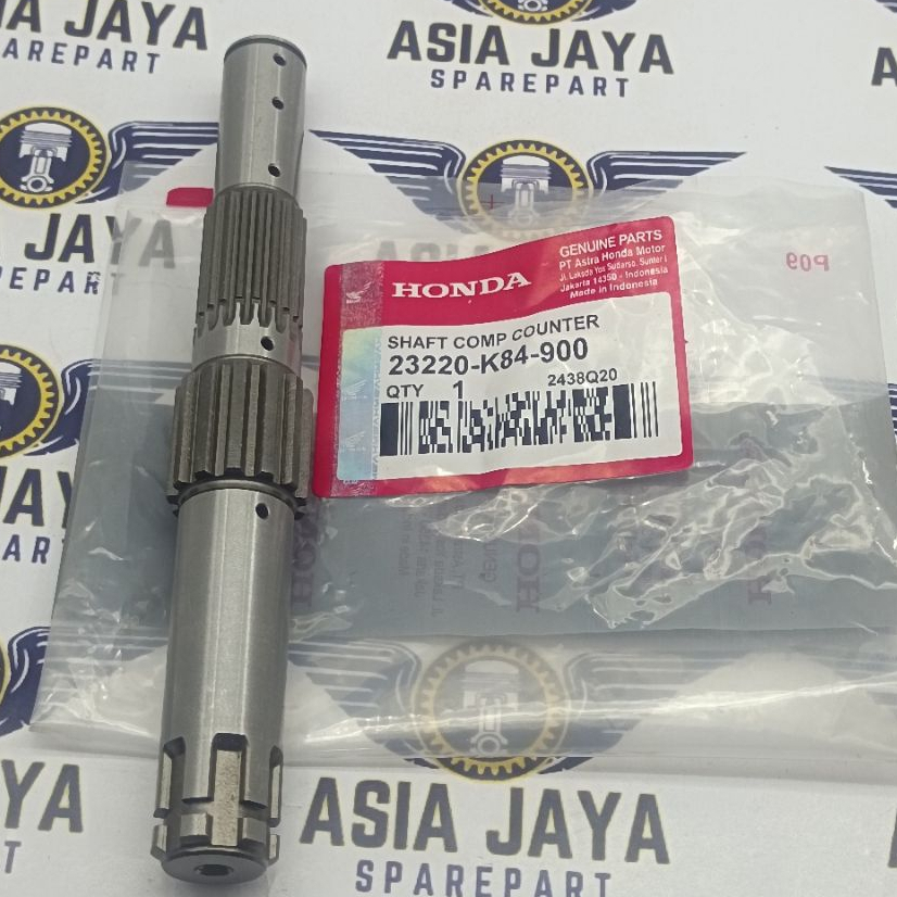 23220-K84-900 AS GEAR COUNTERSHAFT AS GIR DEPAN CRF 150L, VERZA 150 CB, VERZA (17cm) Original AHM