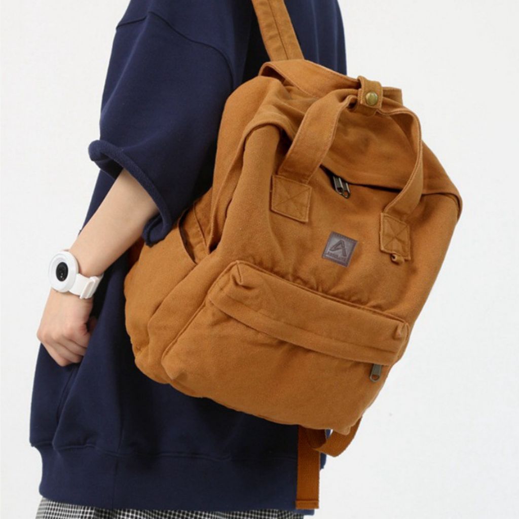 Ransel Backpack Kanvas Wanita Tas Ransel Kanvas Wanita Tas Wanita Kanvas  Tas Ransel Wanita Tas Seko
