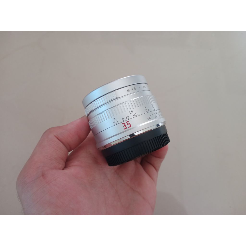 Lensa Fix 7artisans 35mm F1.4 For Fujifilm Sony Normal Siap Pakai