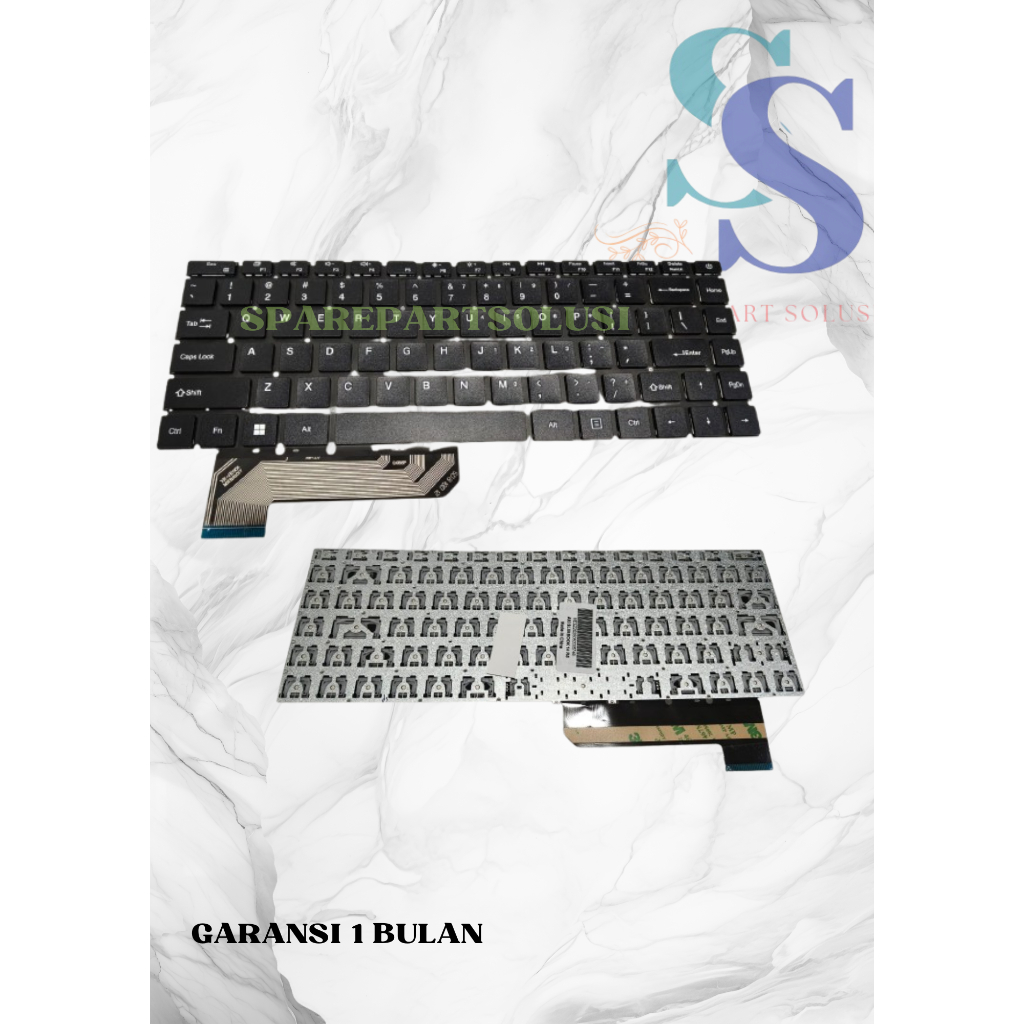 Keyboard Axioo Mybook PRO H5 black/hitam new