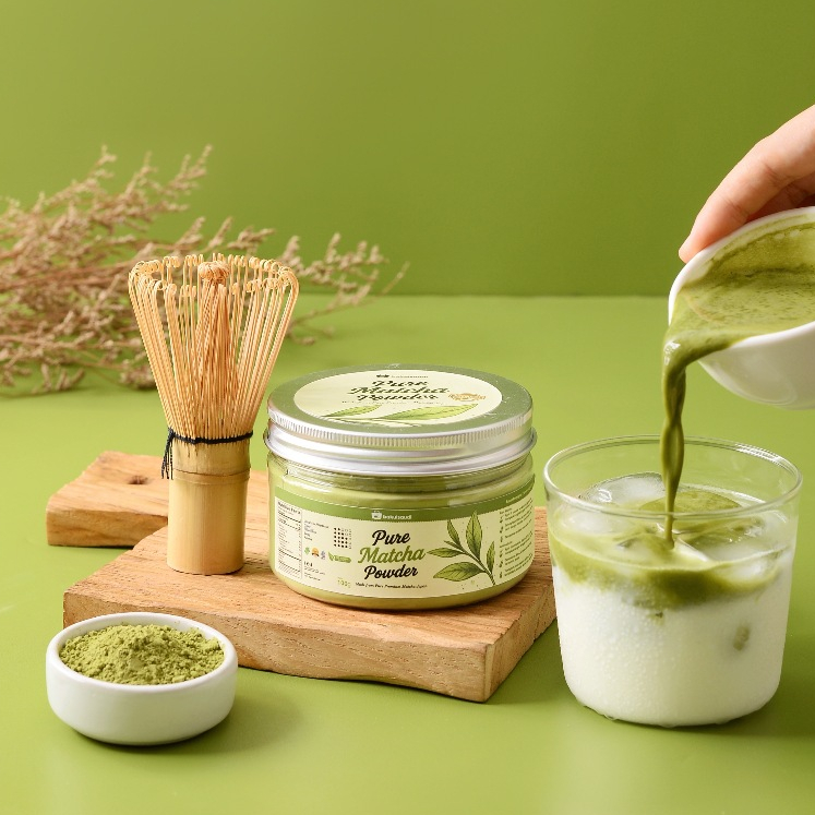 

Matcha Powder Uji Japan 100% Pure - Bubuk Matcha Organik 100% Murni Uji Matcha Jepang