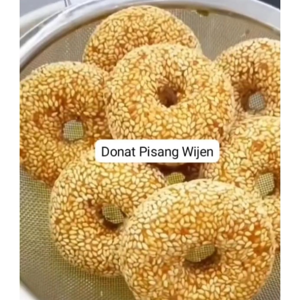 

Donat Pisang Wijen Frozen