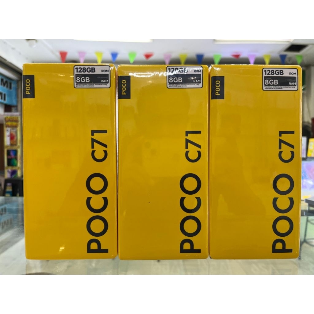 Poco c71 ram 4/128 Baru