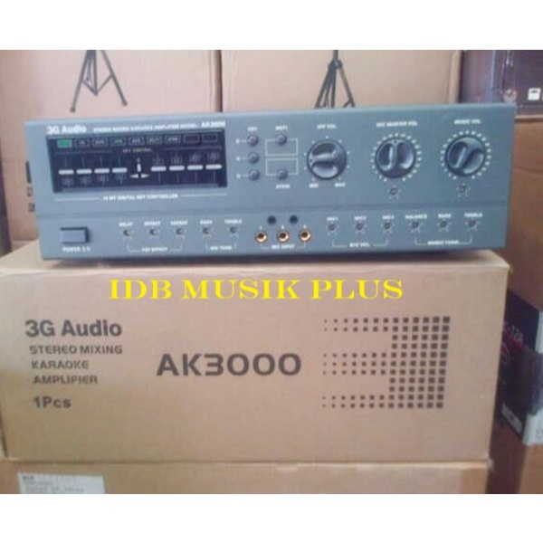 Amplifier Karaoke 3G Audio AK3000 AK 3000 Original
