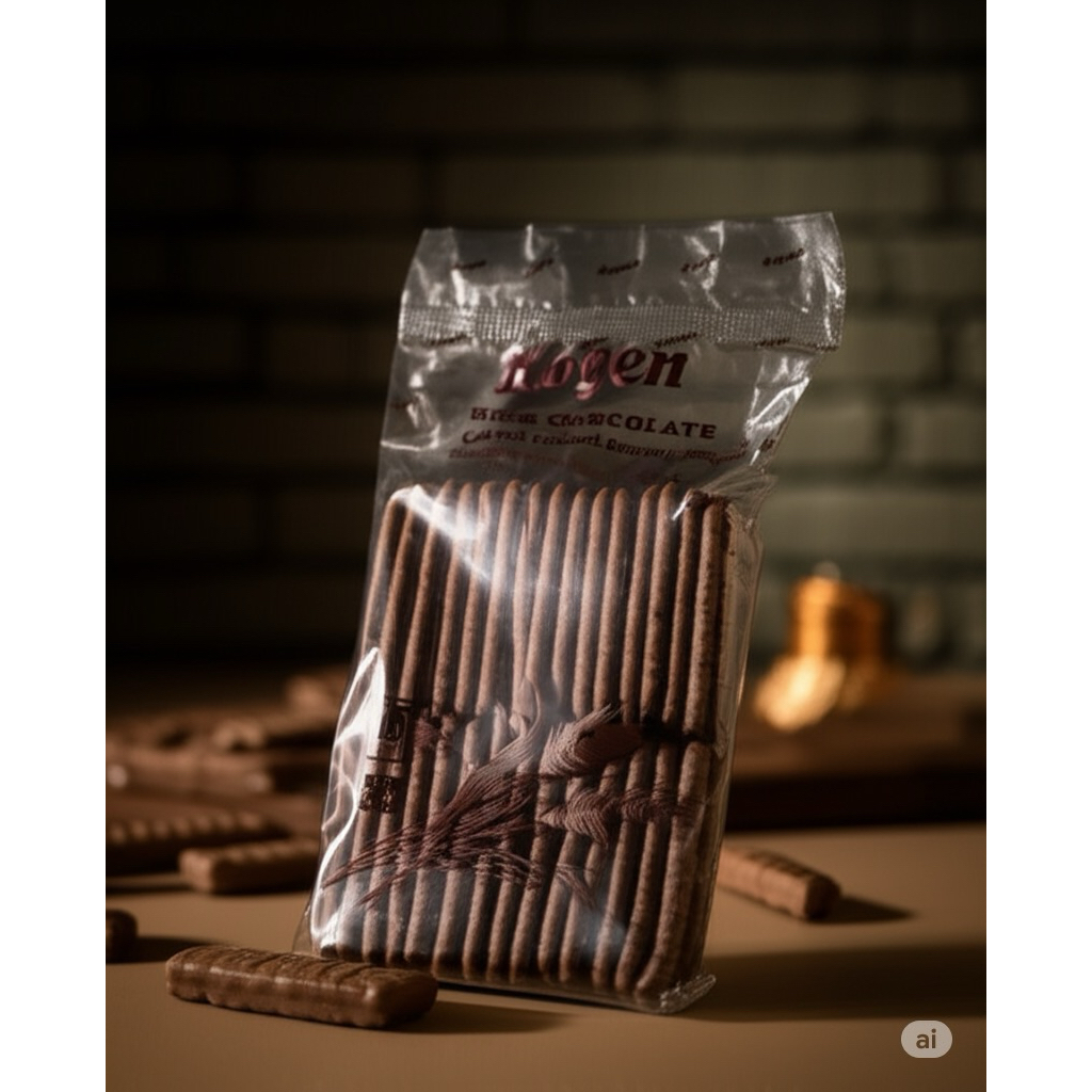 KOGEN BISKUIT ROSE COKLAT - CHOCOLATE BISCUIT CREAM KHONG GUAN 160 Gram