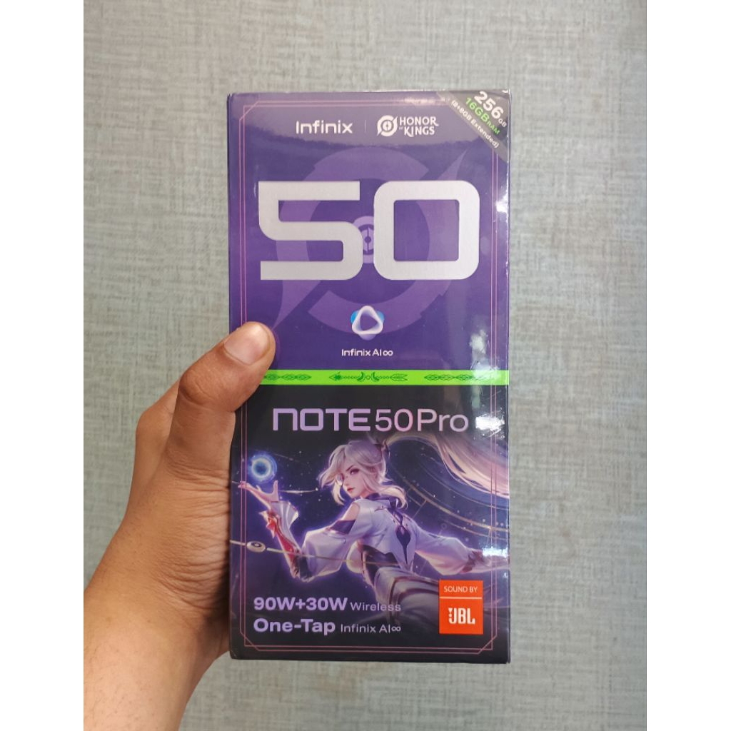 Infinix Note 50 Pro 8/256 Baru New Segel Garansi Resmi Infinix 12 Bulan