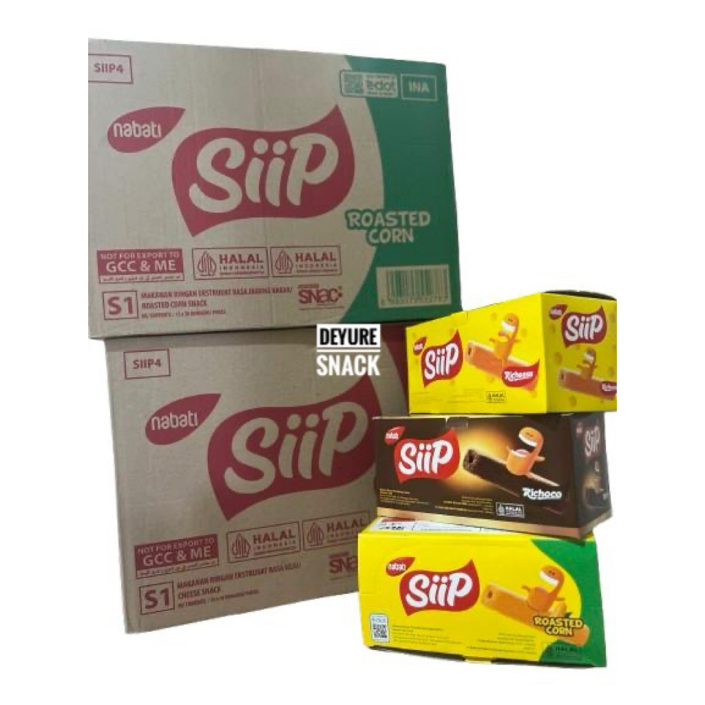 

Nabati Siip Box rasa Jagung/Coklat