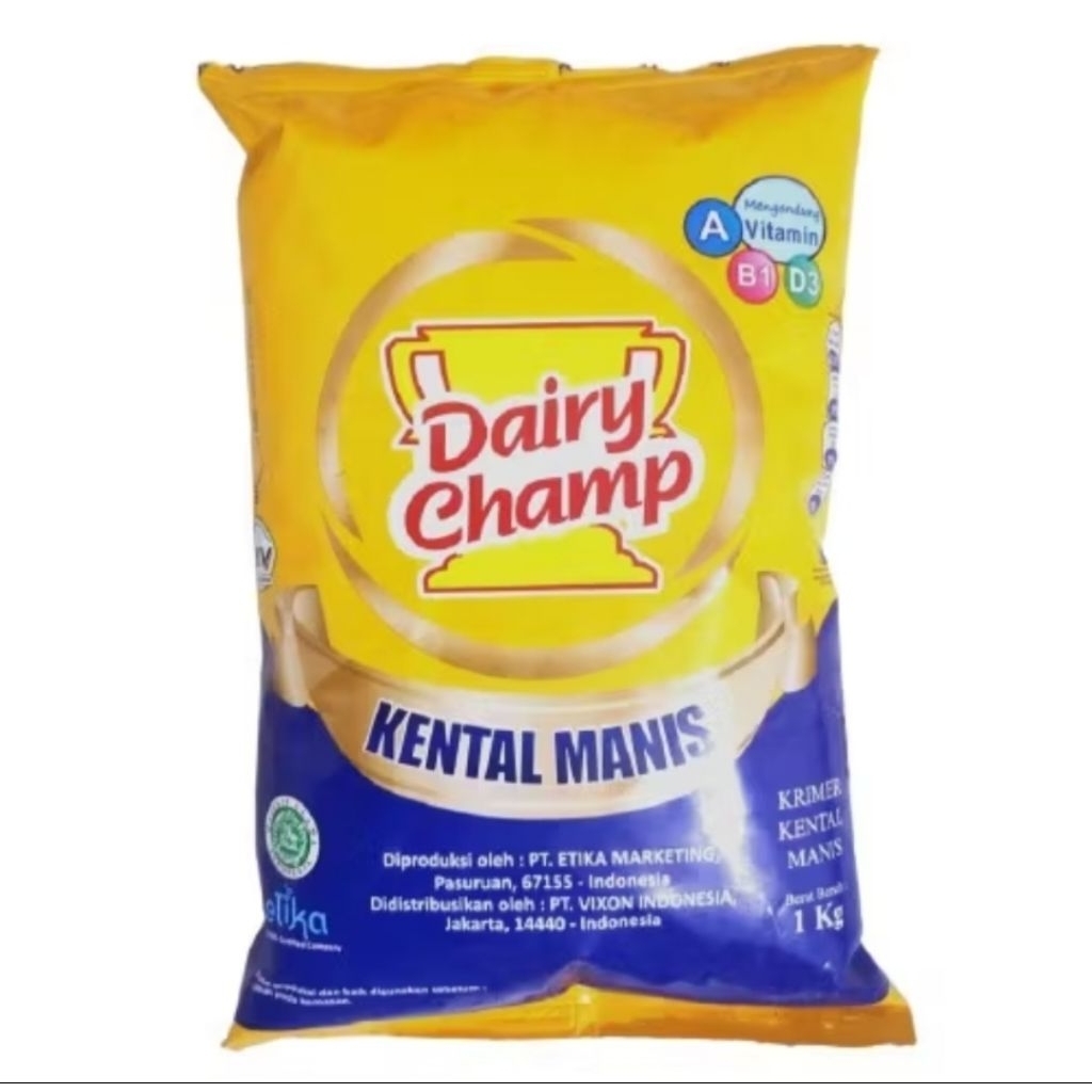 

Susu kental manis dairy camp 1kg bantal