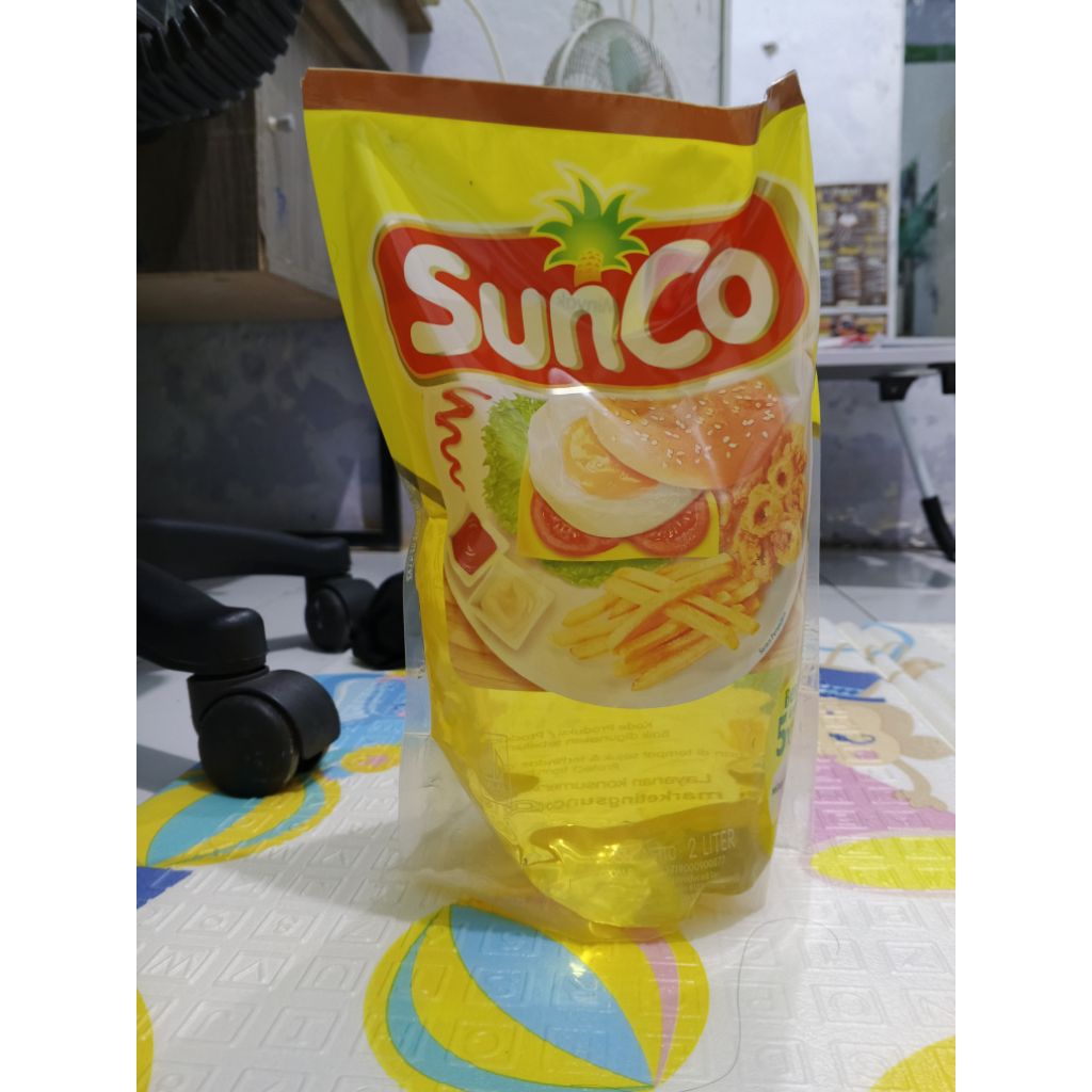 

sunco kemasan 2 liter minyak sunco