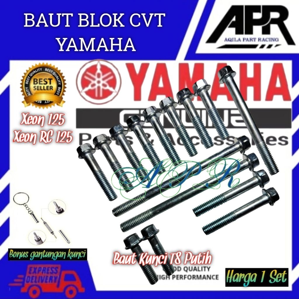 Baud Baut Blok CVT / Baud Blok 1 Set Yamaha Xeon 125 XeonRc 125