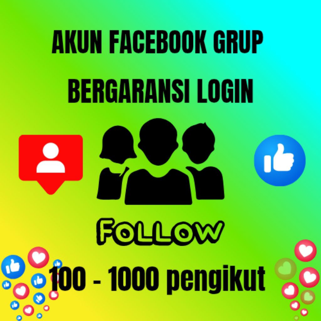 AKUN FACEBOOK SUDAH JADI GRUP,  2FA AKTIF & BERGARANSI