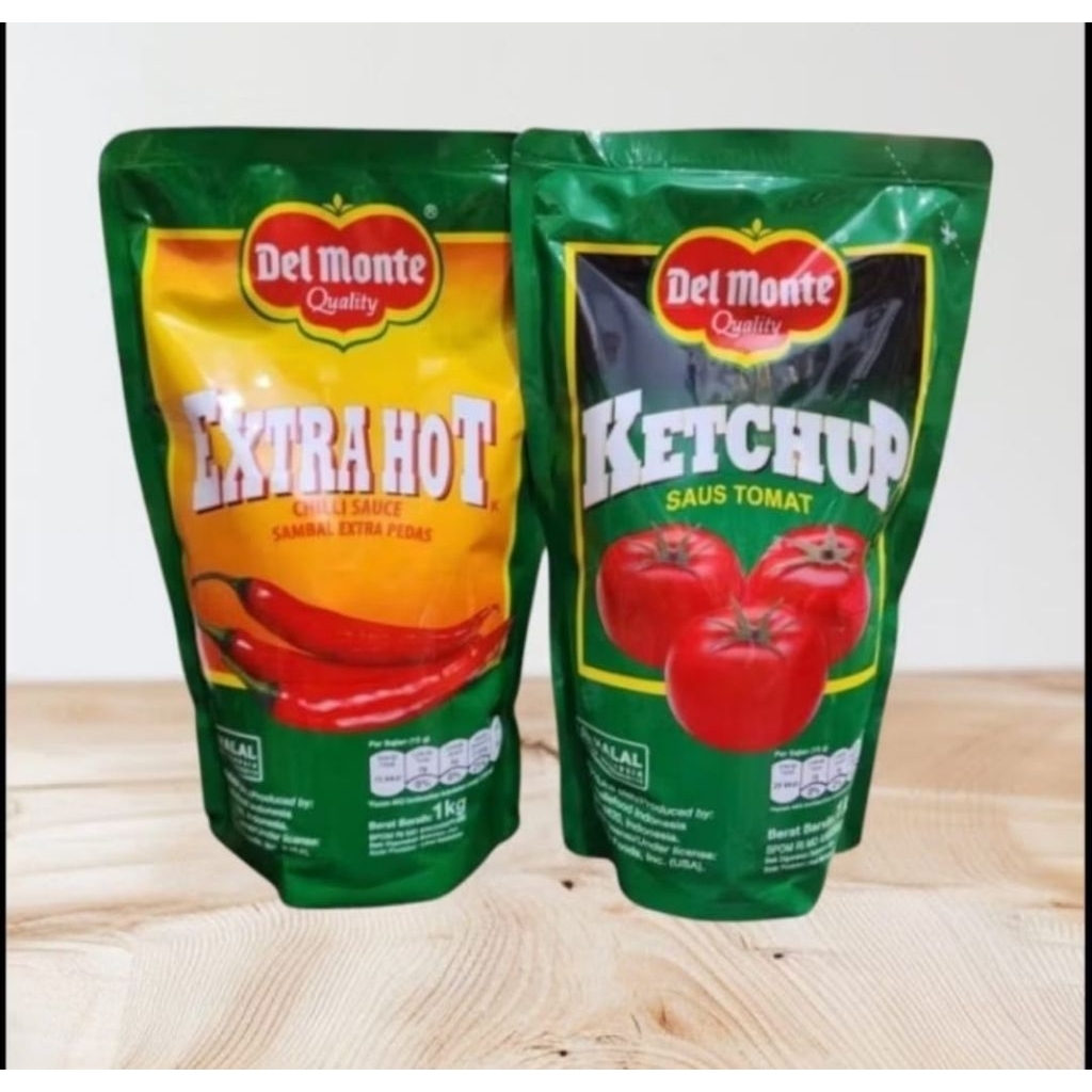 

DELMONTE / Del Monte Chili Sauce Extra Hot | Saus Tomat Ketchup 1kg