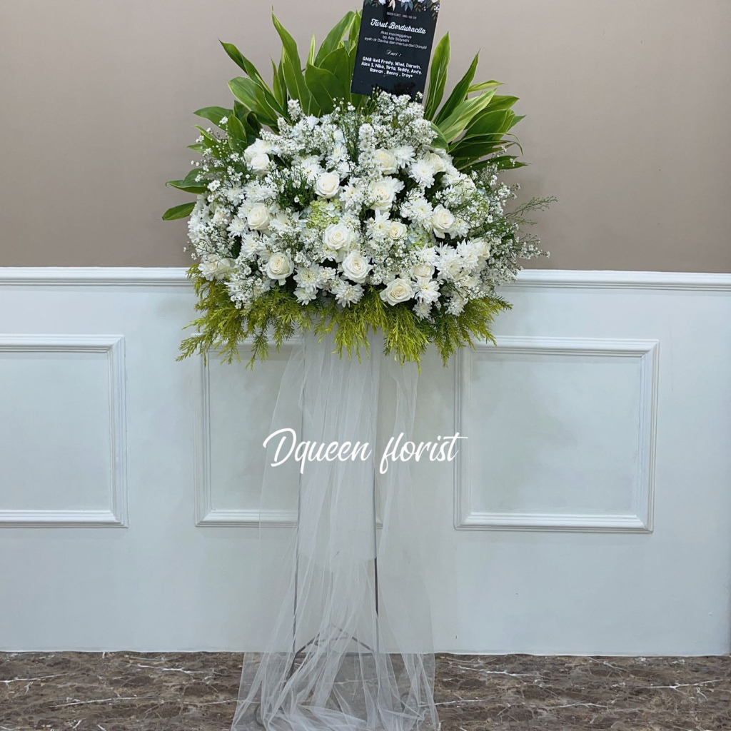 Standing flowers bunga hidup congratulations congrats selamat dan sukses  dukacita pembukaan toko