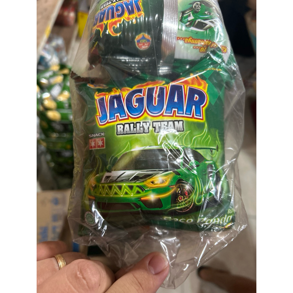 

JAGUAR Rally team snack 20gr cocopandan