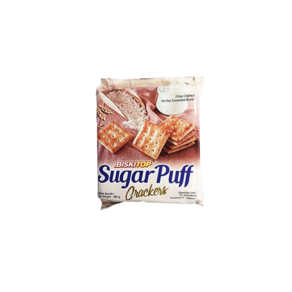 SUGAR PUFF ECER 290g [1 pcs] Camilan sugar puff