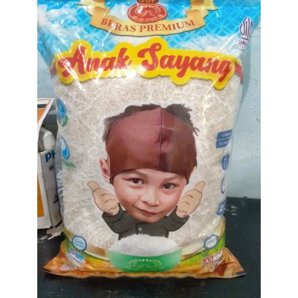 

beras premium anak sayang 5kg