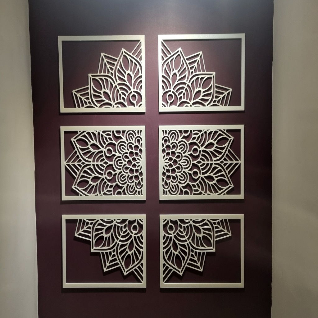 Mandala Wall Art | Wall Art | Hiasan Dinding | Hiasan dinding mandala | mandala | boho