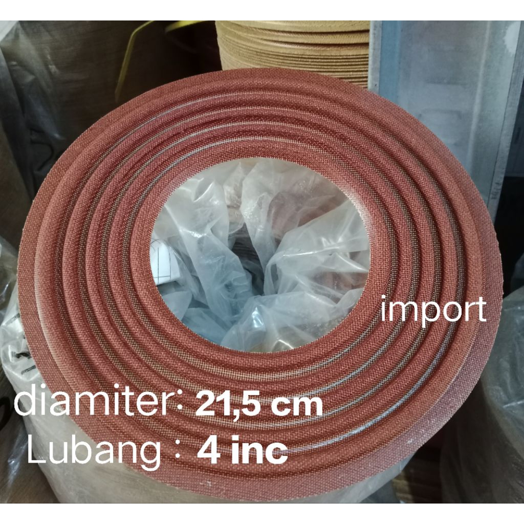 Damper Speaker 15 18 inc Lubang 4 inc Lebar 21,5 cm