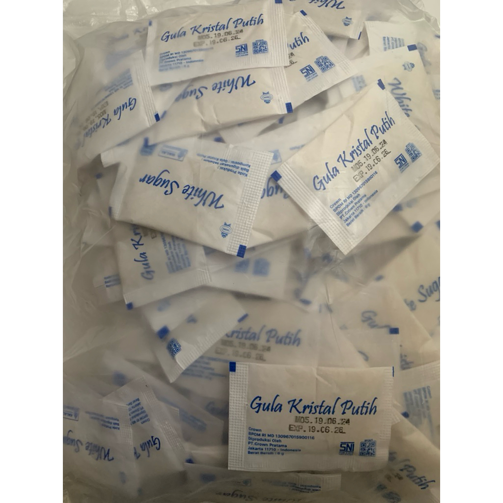 

Gula sachet 6gr