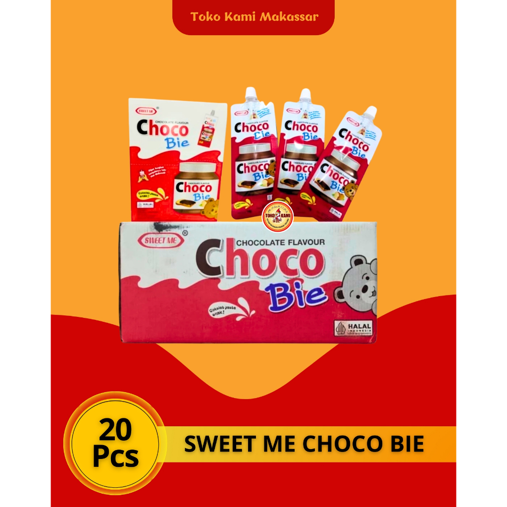 

Sweet Me Choco Bie Cokelat Pasta isi 20 Pcs