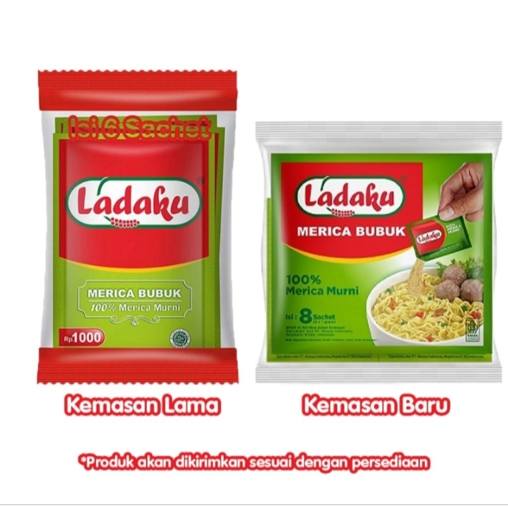 

Ladaku Merica Bubuk 8 x 1 g