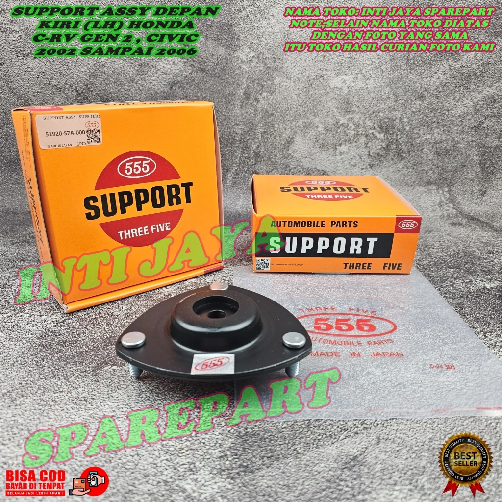 SUPORT SHOCK SOK DEPAN KIRI HONDA CRV GEN 2 2002-2006 555