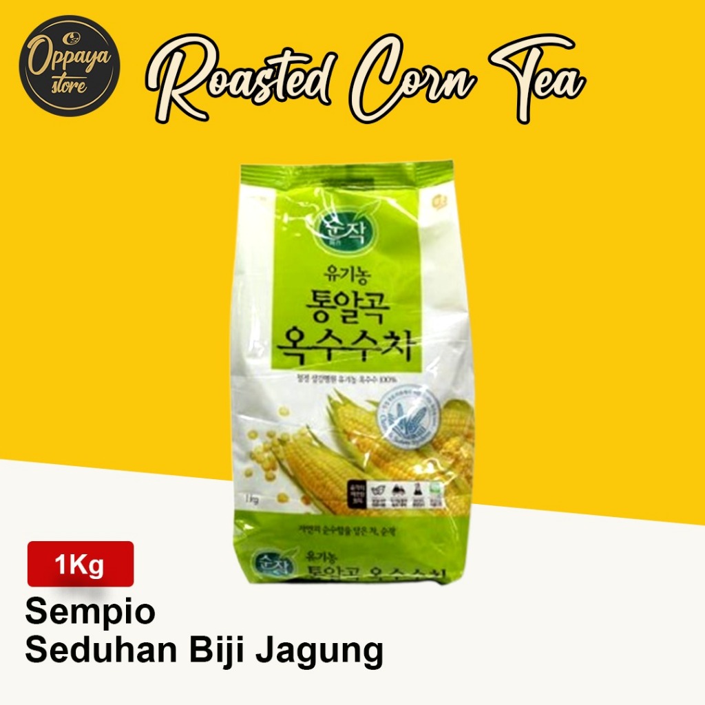 

Sempio Korean Roasted Corn Tea Biji Jagung Korea 1Kg - Oksusu Ca Korea