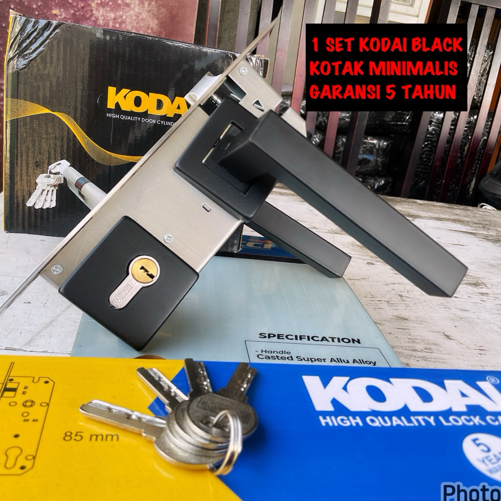 kodai kunci pintu roses hitam model kotak kunci pintu besar kodai black matte hitam kunci pintu rose