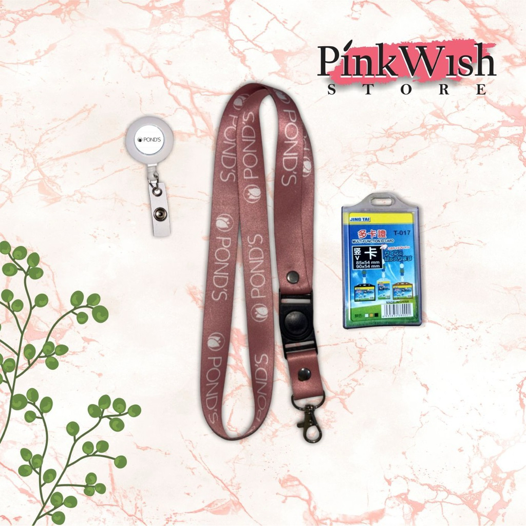 

Lanyard PONDS / Tali idcard PONDS [Ready stock] Termurah