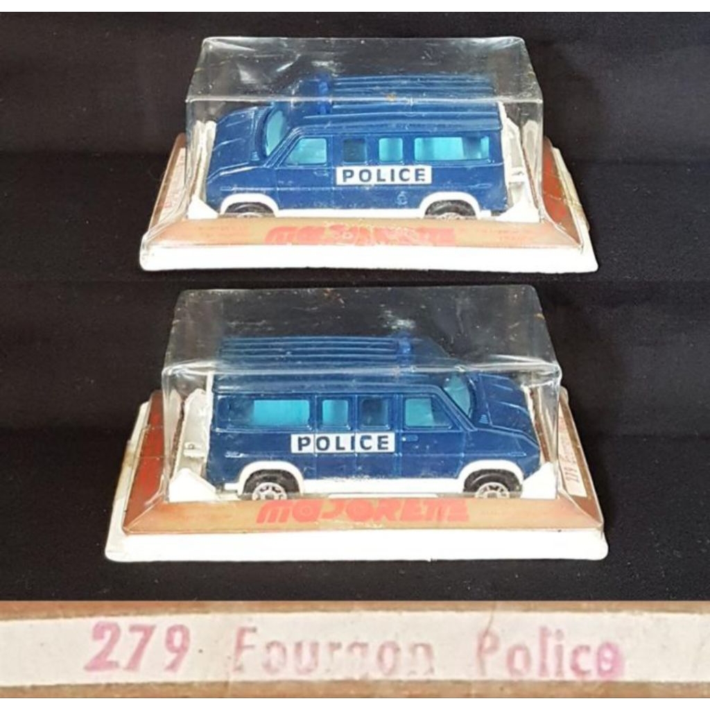 Vintage Majorette France 279 Fourgon Police