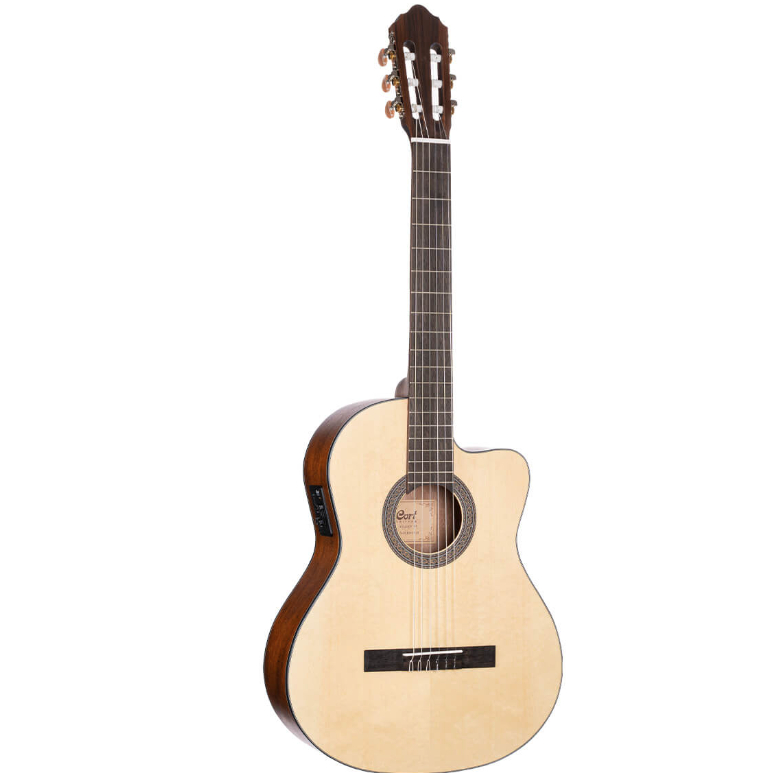 Gitar Cort AC 120 CE OP Classic Nylon Acoustic Guitar Original W/BAG