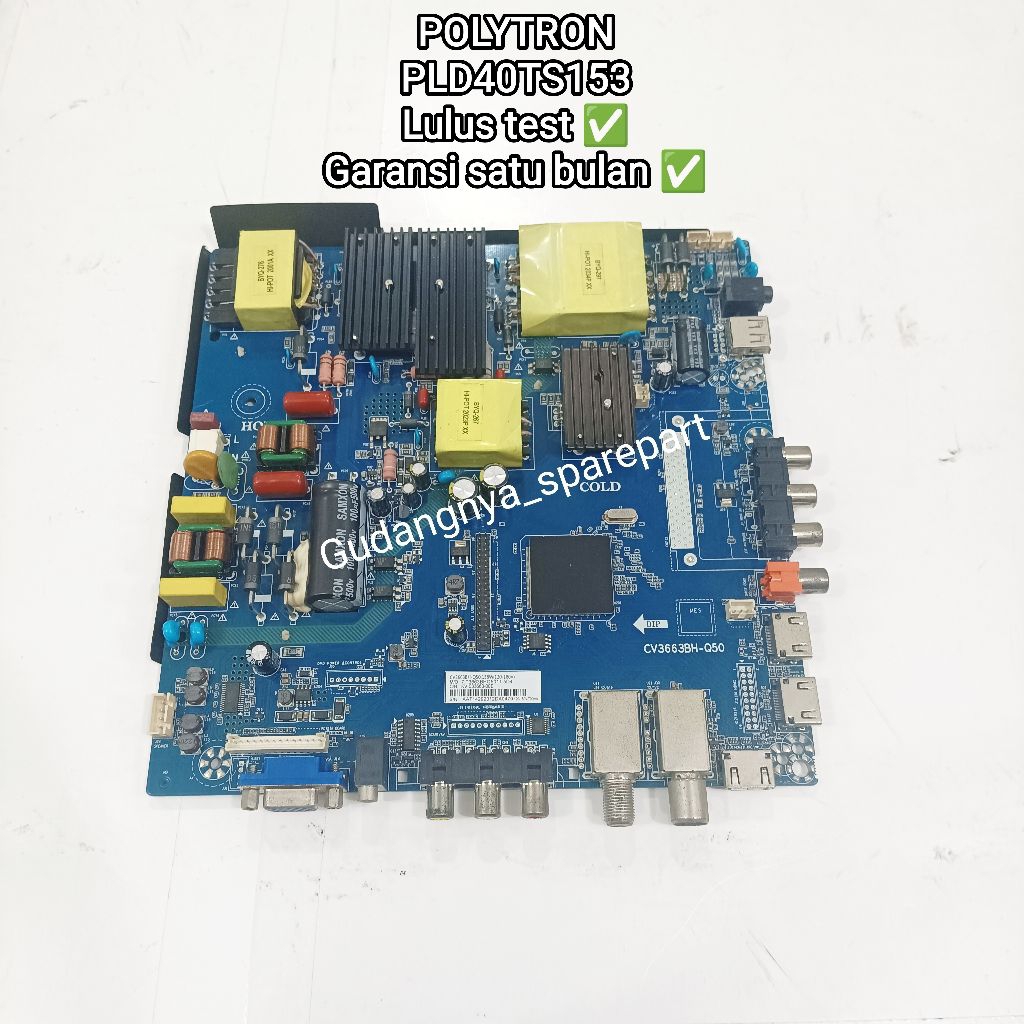 Mb POLYTRON PLD40TS153 PLD 40TS153 mobo modul mesin tv