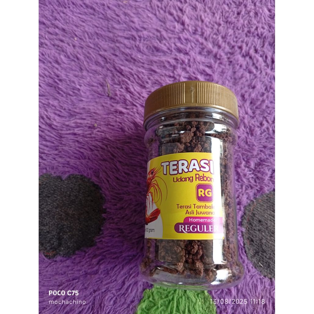 

Terasi Udang Rebon Sangrai 100g