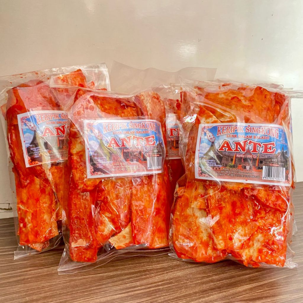 

Kripik singkong balado kripik singkong pedas kripik singkong bumbu pedas