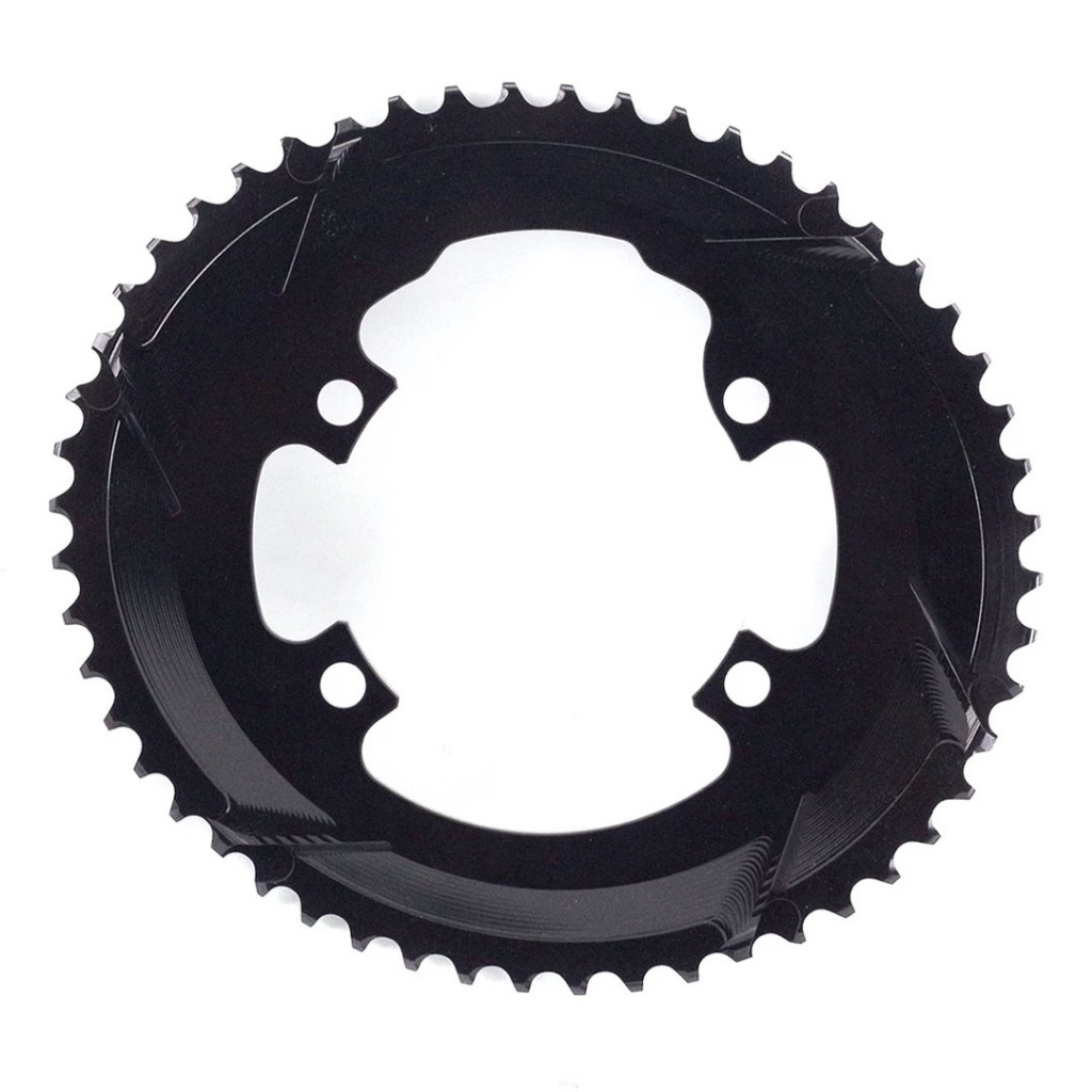 Chainring ABSOLUTE BLACK Premium Oval Road 110X4 Shimano 52T