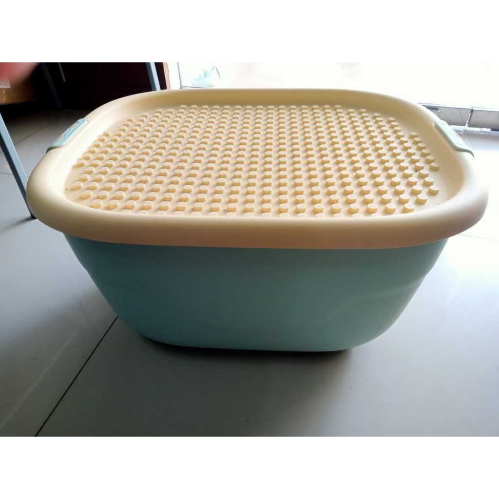 [ HARGA MURAH ] Mainan Block Anak-2110 / Storage Box / Container Box Plastik / Meja dan Kursi anak