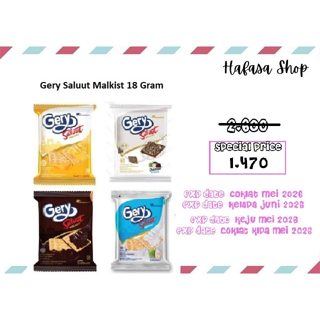 

Gery Saluut Malkist 18 Gram