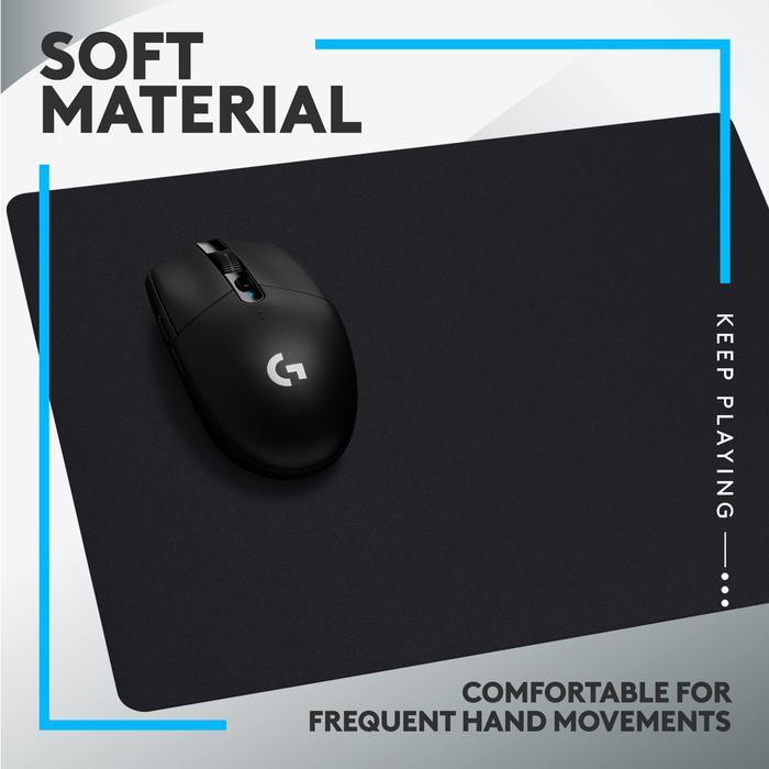 LOGITECH G240 CLOTH GAMING MOUSE PAD WITH RUBBER BASE