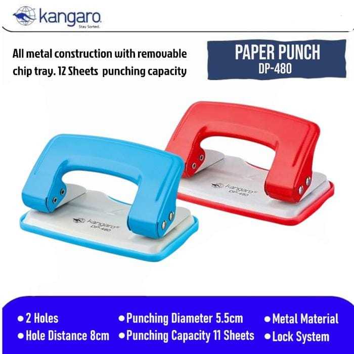 

Pembolong Kertas / Pelubang Kertas 30XL Kangaro DP480 Inspiro