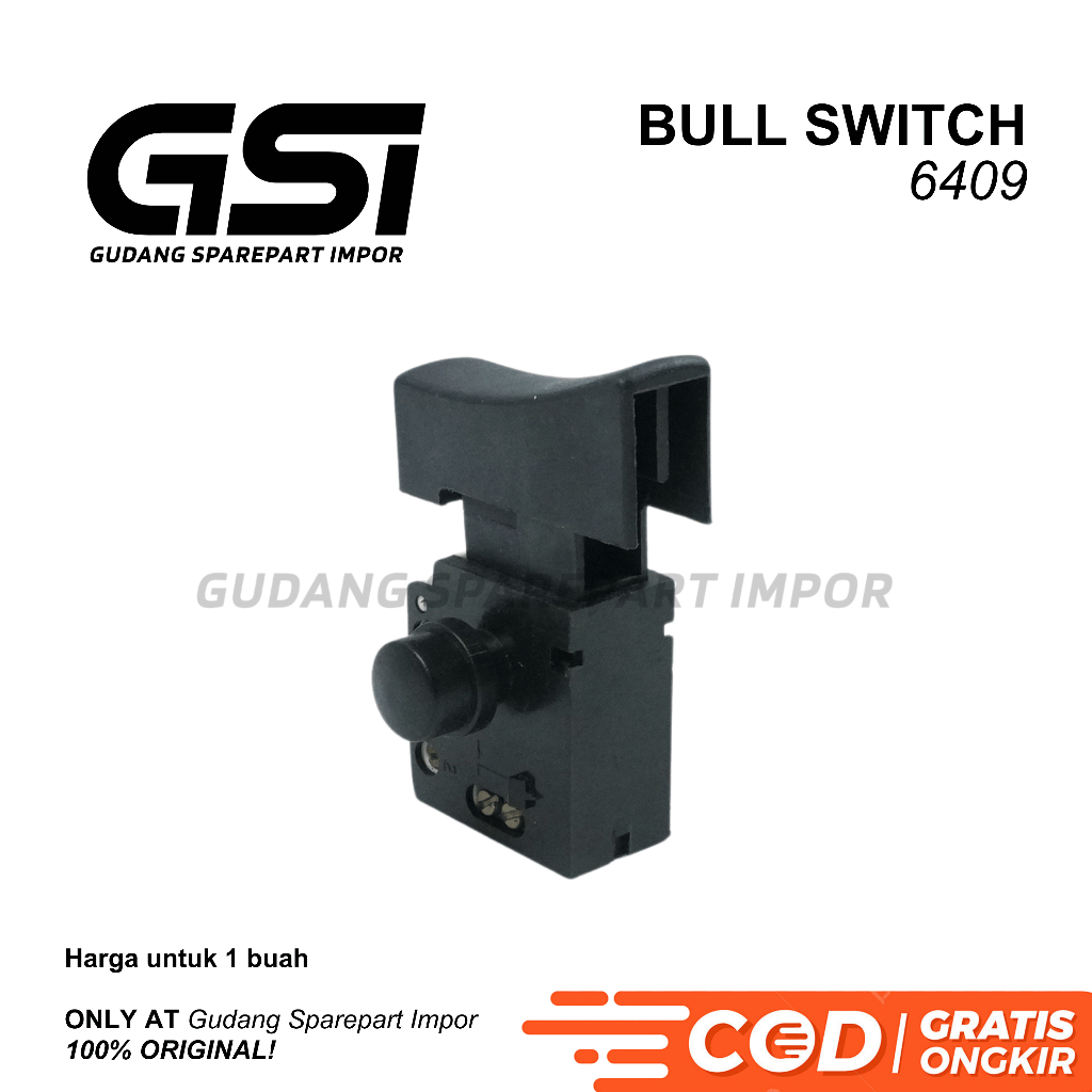 BULL Switch 6409 untuk Mesin Bor 10mm Makita / Saklar Sakelar Electric Drill Makita